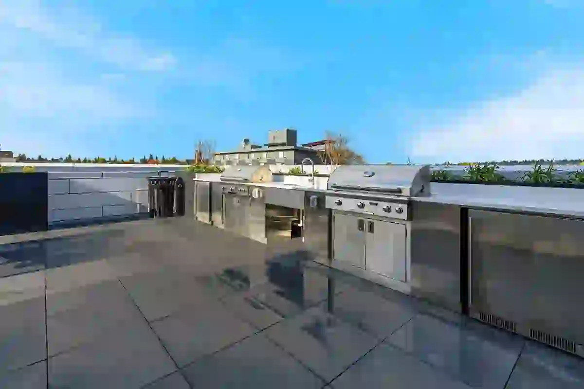 Take in the U District views from the Sky Deck