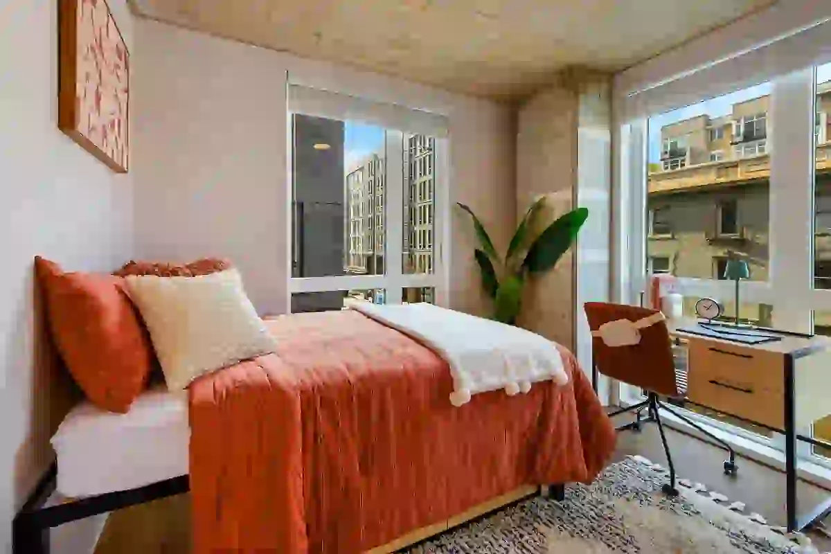 Student bedrooms with incredible Seattle views