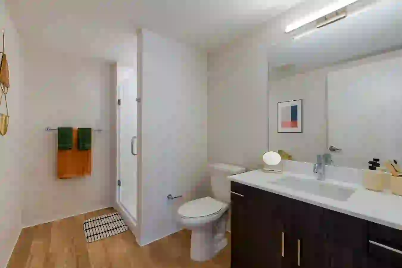Luxury bathrooms in every apartment
