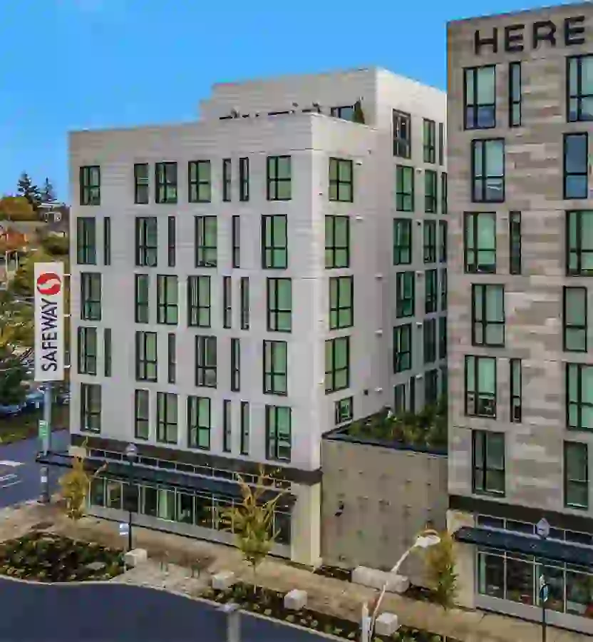 With Safeway on the ground floor, quick grocery runs are eaiser than ever